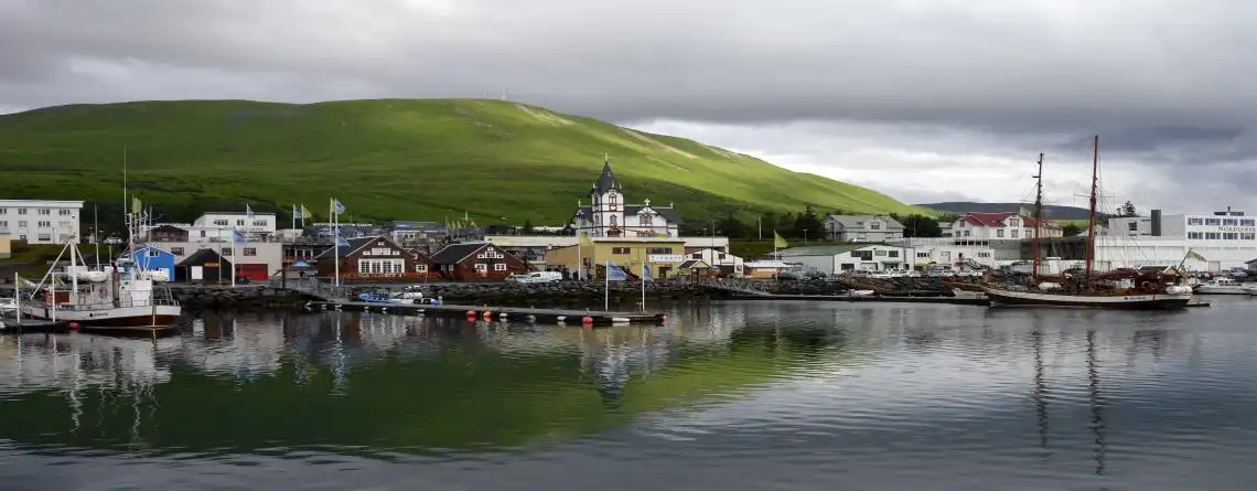 Medeltemperatur Husavik