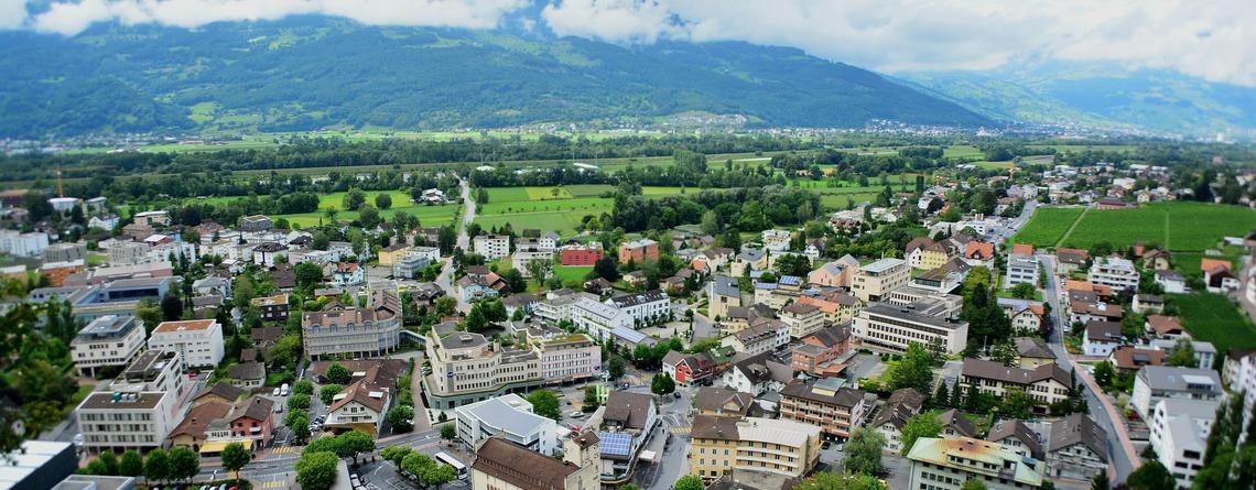 Medeltemperatur Liechtenstein